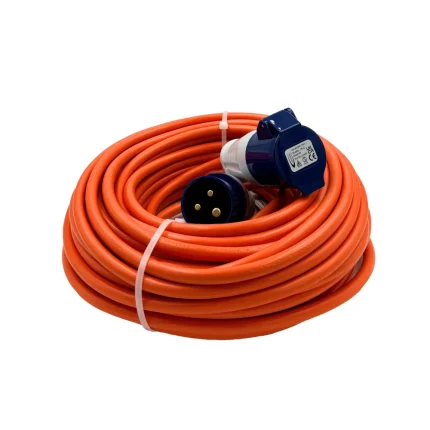 240V Caravan Hookup Lead 10m 16amp Plug - (10748)