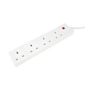 4 Gang 5m Extension Cable 13A Plug & Sockets – (30503)
