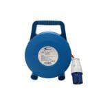 4 Way Caravan Extension Lead Reel 10m