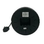 This is a black 2-way cassette extension reel with a 10-meter cable length.