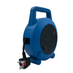 4-Way 10m Extension Reel 4x13A Sockets & Plug