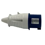 240V 16amp 2P+E IP44 Industrial Plug - (10608)