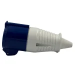 240V 16amp 2P+E IP44 Industrial Coupler - (10609)