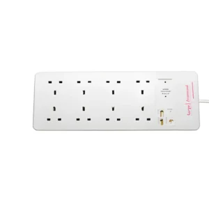 8 Gang 2m Extension Lead 13A Plug and Sockets – (AS802)