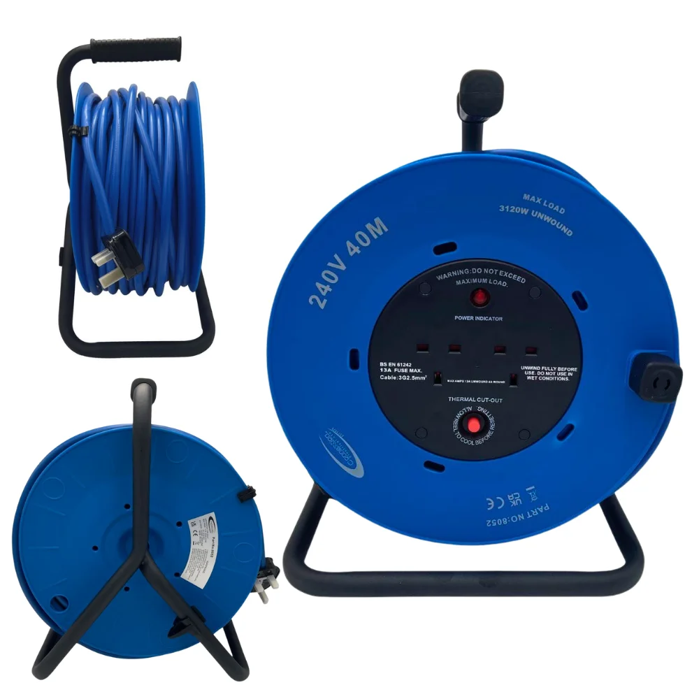 8052 240V Cable Reel for Home & Industrial Use - Image 1