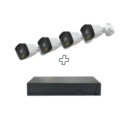 CCTV Camera NVR Kit 4 Camera 4 CH 5MP IP POE Camera