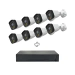 CCTV Camera NVR Kit 4 CH 5MP 8 IP POE Camera
