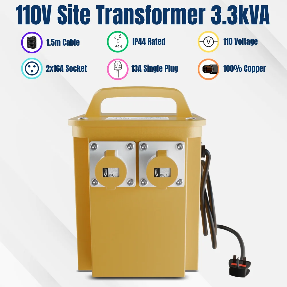 Listing image 1 3kVA 110V Safety Site Transformer for Power Use - Image 1
