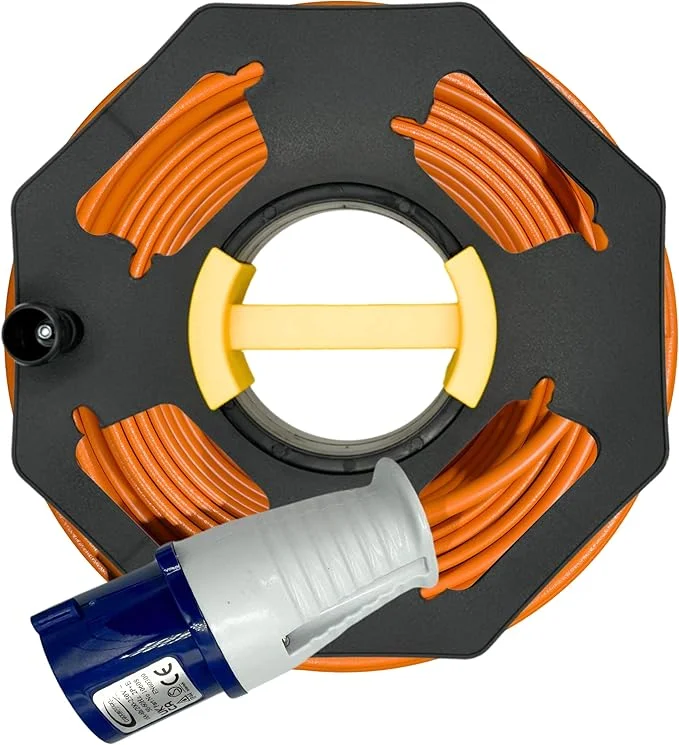 1 Cable Tidy Reel 25m Hookup Lead Wire Holder - (8065) - Image 1