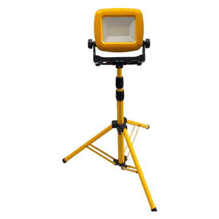 portable 20W LED tripod light with rechargeable battery pack kit for site lighting