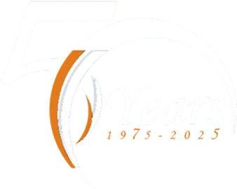 50 Years 1 logo representing long-term company heritage, experience, and milestone anniversary branding