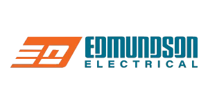 Edmundson Electrical logo representing electrical wholesale and distribution services
