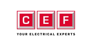CEF logo with tagline “Your Electrical Expert” representing electrical wholesale and supply services