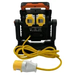 110V Dawn LED Worklight 2x16A Outlets