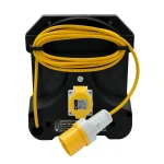 110V LED Task Light 20w 3m 16amp 1 x 16amp Outlets