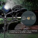 10W Rechargeable Magnetic LED Worklight & Camping Light