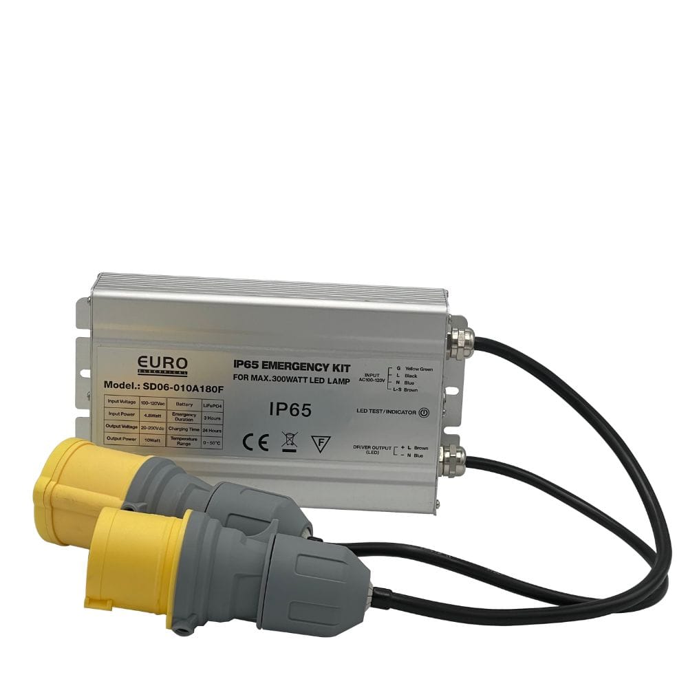 110V Emergency Kit for Festoon Kit 50m IP65 - (10935) 110V Emergency Kit for Festoon Kit 50m IP65 - (10935)