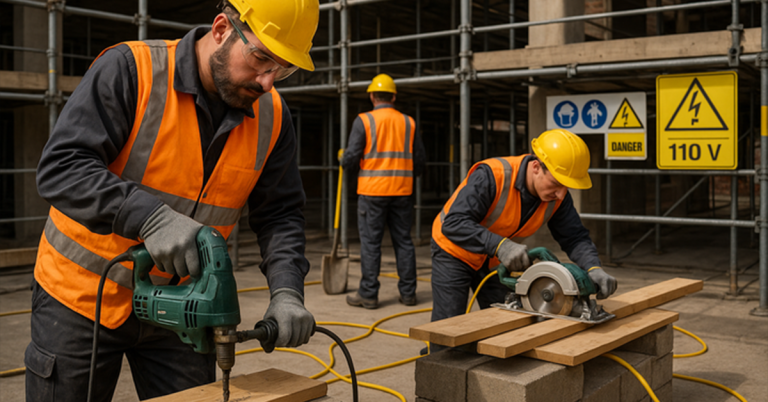110V Standards Keep Construction Sites