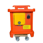 Portable power generator on wheels