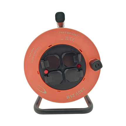 240V Cable Reel Plug 25m