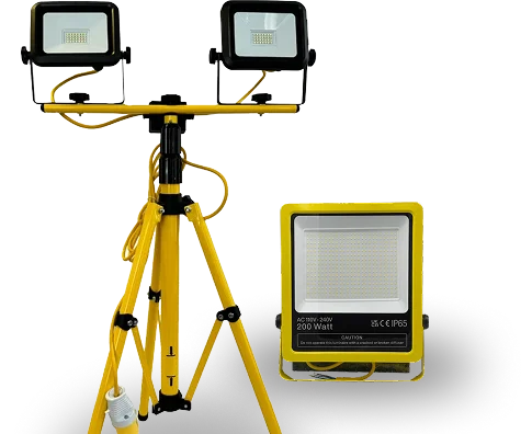 110V Site Lighting for Construction & Industrial Use